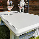 Кавовий столик для дому та саду 122х61х43см, фото 5