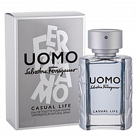 Туалетная вода Salvatore Ferragamo Uomo Casual Life для мужчин - edt 50 ml