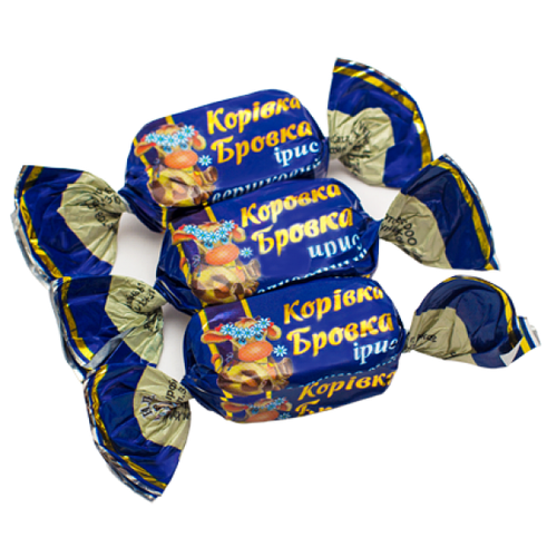 Конфеты ирис сливочный Коровка Бровка 2кг. ТМ Балу (ID#806637135), цена ...