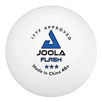 Бесшовный пластиковый мяч JOOLA Flash 3* 40+