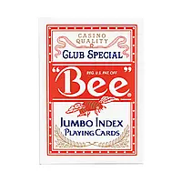 Карты игральные | Bee Jumbo Index красная