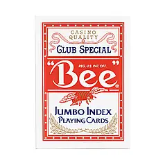 Карти гральні | Bee Jumbo Index червона