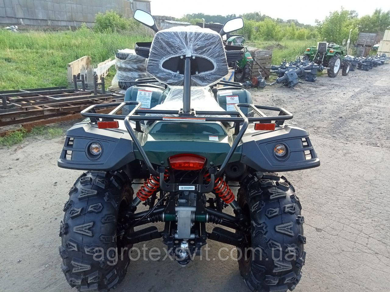 Linhai LH400ATV-D (4x4) КВАДРОЦИКЛ Линхай (Зеленый) карбюратор - фото 5 - id-p1176772059