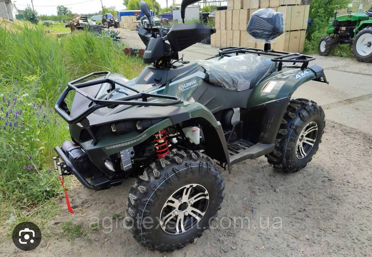 Linhai LH400ATV-D (4x4) КВАДРОЦИКЛ Линхай (Зеленый) карбюратор - фото 1 - id-p1176772059