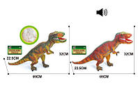 Животные Q9899-553A (12шт/2)Динозавры,2 вида,звук,звук,резина с силиконовой ватой/наполнителем,в пакете