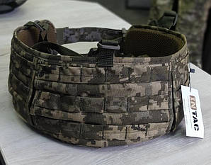 РПС - ремінно-плечева система, розгрузка, пояс розвантажувальний, пояс тактичний (Піксель)