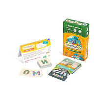 Игра детская "Зверобуквы" УКР008 (32шт) дети учат буквы и хорошенько потренируют память.,в коробке 17,2*11,5*4