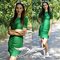 Зеленое женское платье ,РАЗМЕР 42