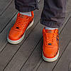 Чоловічі Кросівки Nike Air Force 1 Low Skeleton Orange Black / Найк Аїр Форс 1 Скелетон Низькі Помаранчеві, фото 9