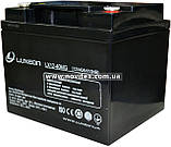 Акумулятор мультигелевий Luxeon lx12-40mg 12v 40ah, фото 3
