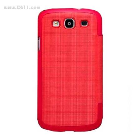 Чехол Nillkin Crossed Style Leather Case для Samsung Galaxy S3 (i9300) и S3 Duos bright red + защитная плёнка - фото 2 - id-p343648326