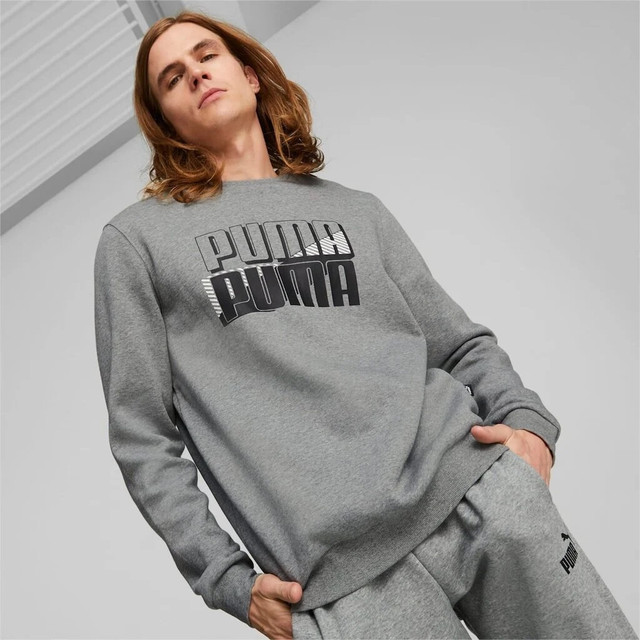 Puma Power Logo Crew Neck Sweatshirt 849791 03 Sport Living