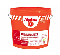 Краска интерьерная для стен Alpina EXPERT Premiumlatex 3 E.L.F. (под тонировку В3) 9.4л