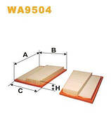 Воздушный фильтр WIX FILTERS 034/4-2x = WA9504