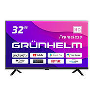 Телевизор Grunhelm 32H500-GA11V (32'', Android TV, HD, T2)