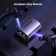 Сплітер адаптер Ugreen HDMI 8K Female to Female Adapter For Extension (сірий) HD159, фото 9