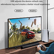 Адаптер UGREEN Type-C to HDMI 8K60Hz 4K120Hz Adapter (сірий) CM491, фото 5