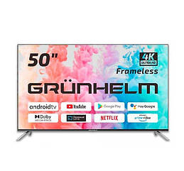 Телевизор Grunhelm 50U700-GA11V (50'', Android TV, 4K, T2)