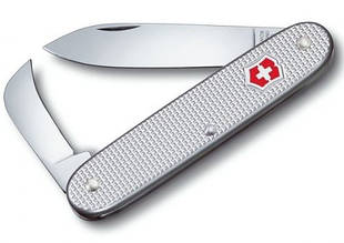 Карманный швейцарский нож, 2 предмета VICTORINOX "ALOX" 08060.26 серебристый