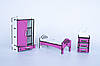 «Спальня» набір лялькових меблів ForestWood для LOL, розовий, фото 3