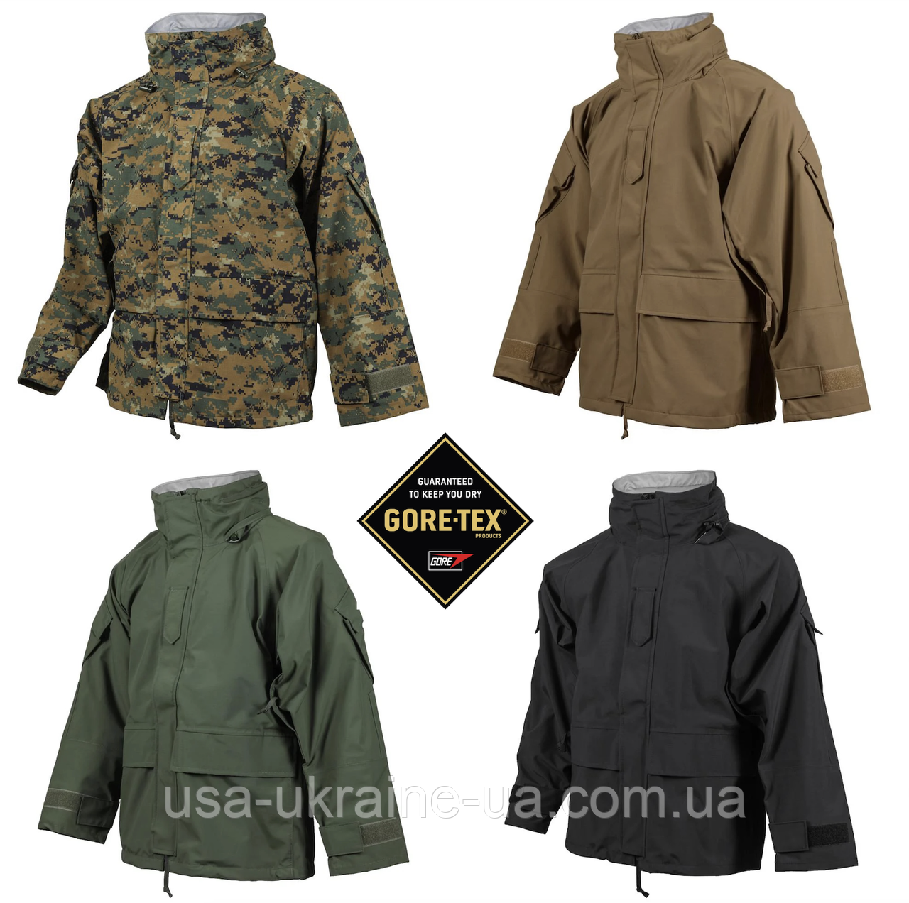 Водоотталкивающая куртка ECWCS GEN-2 Level 6 Gore-Tex TRU-SPEC H2O цвет digital, койот, черный, олива, синий: продажа, цена в Днепре. Тактическая и форменная одежда от Водоотталкивающая куртка ECWCS GEN-2 Level 6 Gore-Tex TRU-SPEC H2O цвет digital, койот, черный, олива, синий: продажа, цена в Днепре. Тактическая и форменная одежда от