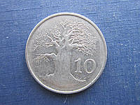 Монета 10 міліграмівмба 1997 баобаб