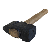 Кувалда, 3700 г, дерев'яна ручка