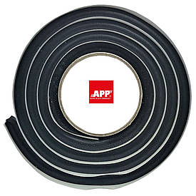 Універсальний бутиловий герметик чорний APP Butyl Tape 1м