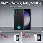 Чохол ESR Classic With HaloLock Clear Black для Samsung Galaxy S23 Ultra SM-S918, фото 5