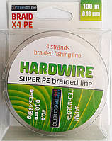 Шнур STREAMLINE HARDWIRE 100m 0.10mm dark green 4-жильный