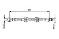 1987481744 BOSCH Гальмівний шланг