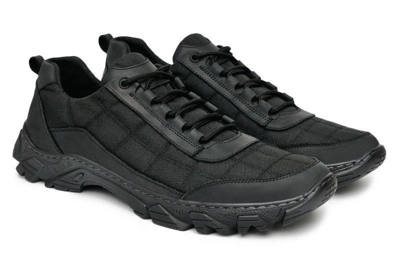 Чоловічі шкіряні тактичні кросівки великих розмірів Taurus ТР 567 марпат, фото 1