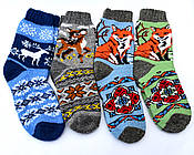 Товсті вовняні жіночі шкарпетки "Лисиця" р.35-39