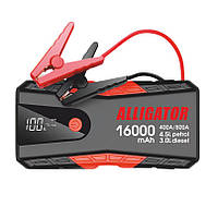 Портативний пусковий пристрій Alligator Jump Starter 400 A / 800 A, 16000 mAh (JS840)