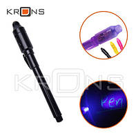 Ультрафиолетовая ручка с невидимыми чернилами ht