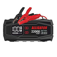 Портативний пусковий пристрій Alligator Jump Starter 1000 A / 2000 A, 22000 mAh (JS845)