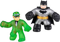 Оригінал Goo Jit Zu DC Metallic Batman Vs The Riddler, Гуджитсу Бетмен Риддлер, Набір 2 шт.