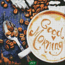 Алмазна мозаїка`Good Morning`40х40див