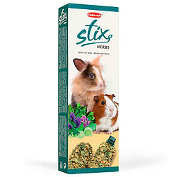 Padovan(Падован)Stix Herbs Coniglietti —Лакомства корм для карликових кроликів, шиншил і морських свинок 100гр