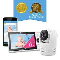 Smart видеоняня VTech Smart WiFi Baby Monitor VM901 5-дюймовый дисплей 720p, камеру 1080p, ночное видение HD