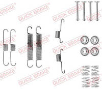 105-0012 QUICK BRAKE Комплект пружинок колодок ручного гальма