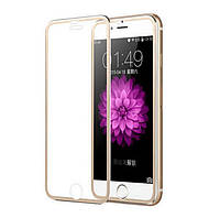 3D Metall защитное стекло для iPhone 7 / iPhone 8 - Gold