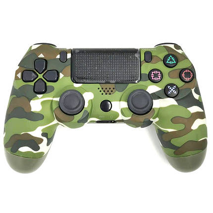 Бездротовий ігровий контролер Doubleshock 4 джойстик геймпад Playstation PS4 / Pro / Slim / PS3 Camo, фото 1