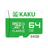Карта памяти 64Gb microSD Kakusiga Ultra UHS-1 Class 10 R100Mb/s (KSC-434-64G)