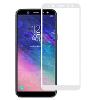 Full Glue защитное стекло для Samsung Galaxy A6 2018 (A600) - White