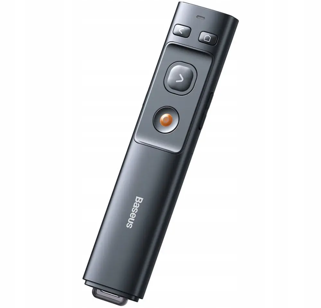 Пульт Baseus Wireless Presenter + лазерная указка для презентаций PowerPoint - фото 1 - id-p1959878738