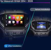 Junsun 4G Android магнитола для Maserati Ghibli 2014 - 2020