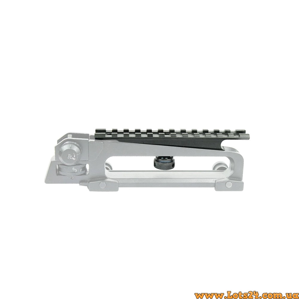 Планка Вівера на M16 M4 AR15 тактична планка вівера та пікатинні кронштейн М16 М4 АР15 12 слотів, фото 1
