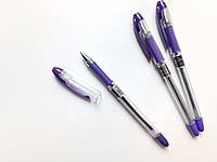 Ручка шариковая масляная Cello Maxriter F фиолетовая