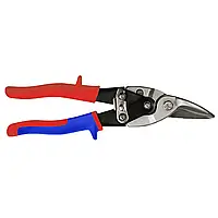 Ножиці по металу з прямим різом, Cr-V, 250мм, "Master" Technics (45-022)
